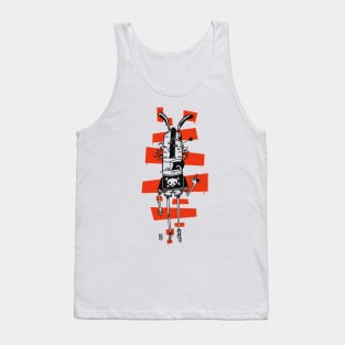 Graffiti rabbit Tank Top